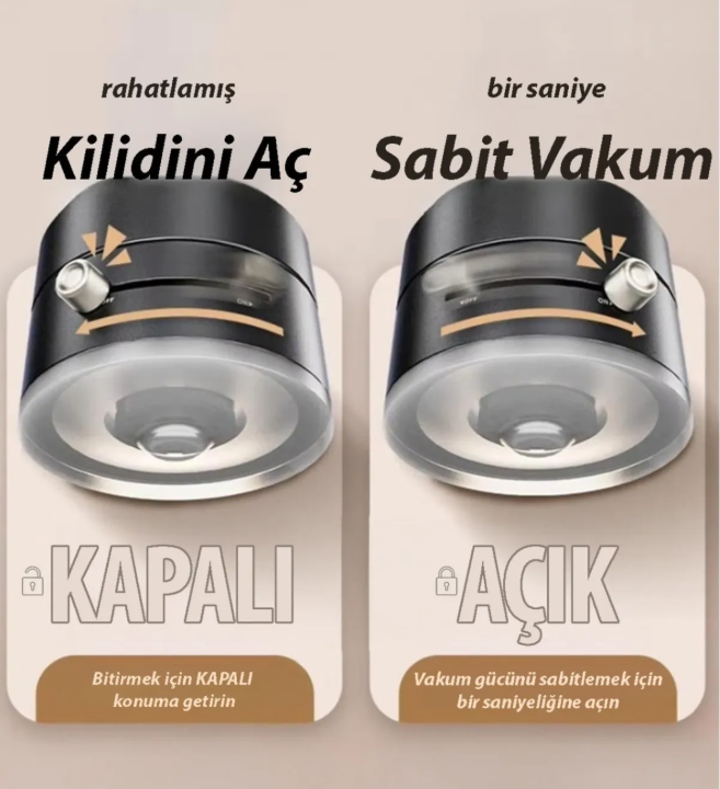 Ayarlanabilir Vakumlu Selfie-Vlog Çekim Aparatı, Samsung Apple Xiaomi Uyumlu Manyetik 180° Dönen Taşınabilir Telefon Tutucu