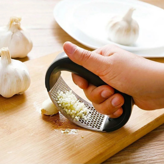 Paslanmaz Çelik Ergonomik Sarımsak Ezme Aleti, Pratik Mutfak Aleti