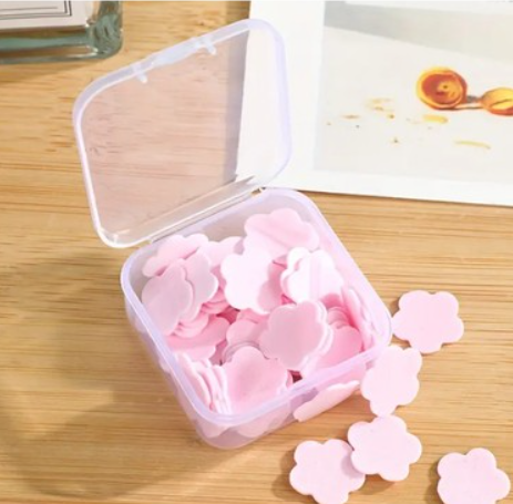 Kağıt Sabun 7 Adet Set Taşınabilir Kolay Kullanım