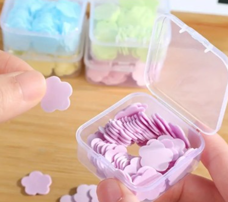 Kağıt Sabun 7 Adet Set Taşınabilir Kolay Kullanım